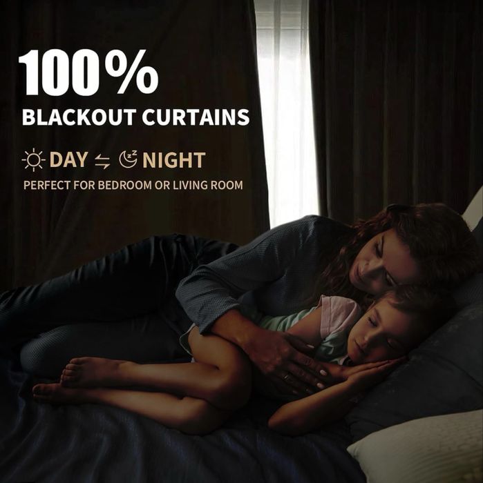 Nowy zestaw 2 zasłon 125×270 cm – idealne do salonu lub sypialni