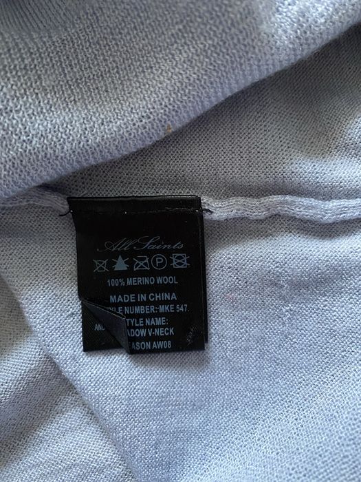 Sweter AllSaints roz M welna merino