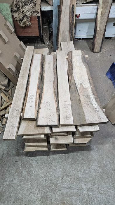 Deski dębowe loft żywica rustykalny