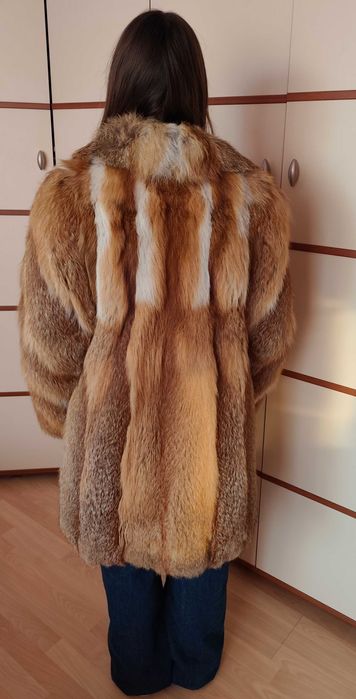 Futro z rudych lisów