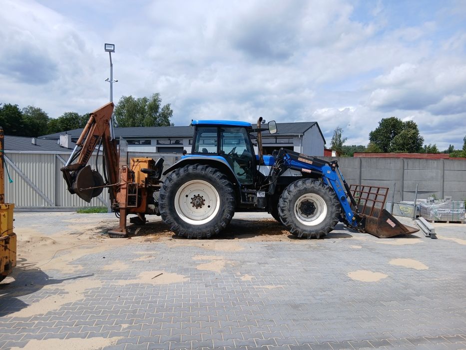 New holland tm175 frezarka do pni karczowaniee