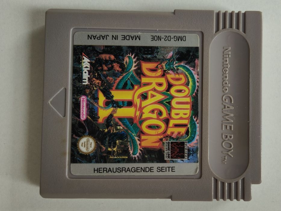 Gra Double Dragon II 2 GameBoy