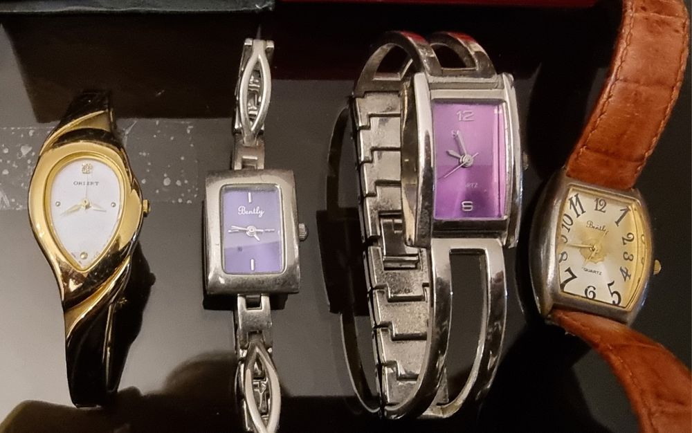 Relógios Marea, Orient, JPS, Bently