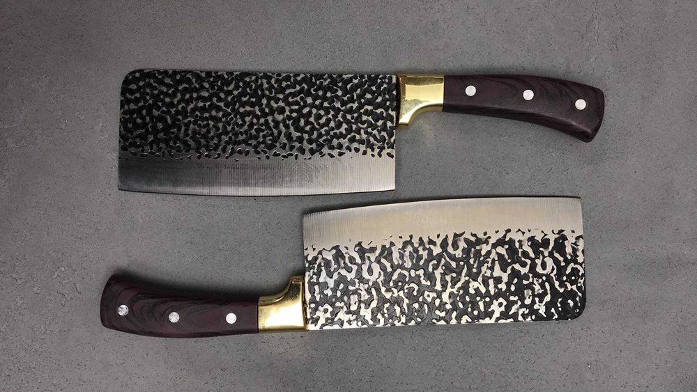 Нож-топор Сантоку  кухонный 30см