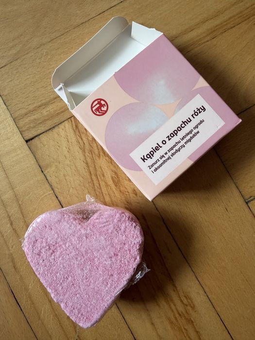 Sól do kąpieli w kształcie serca