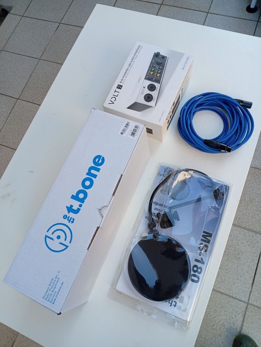 KIT gravação Home-Studio Profissional Novo