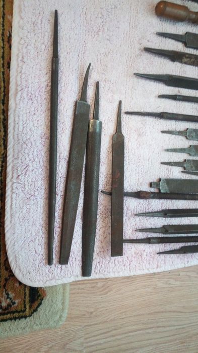 Продам напильники,разной формы.