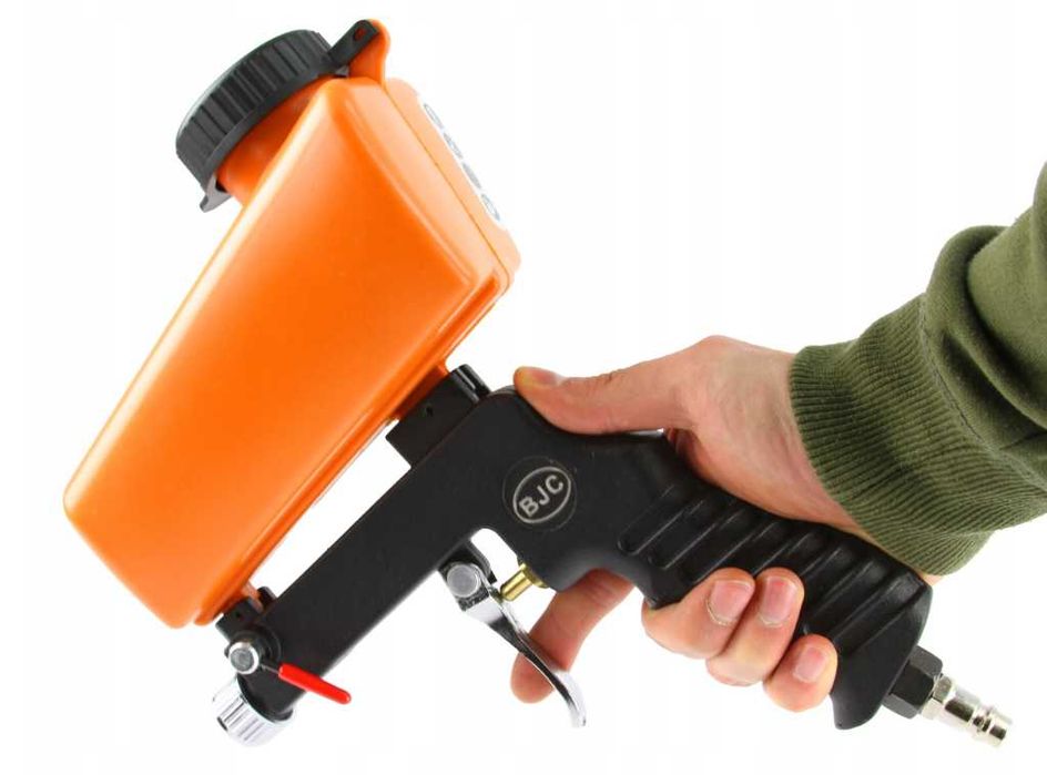 Pistolet do piaskowania sodowania ze zbiornikiem