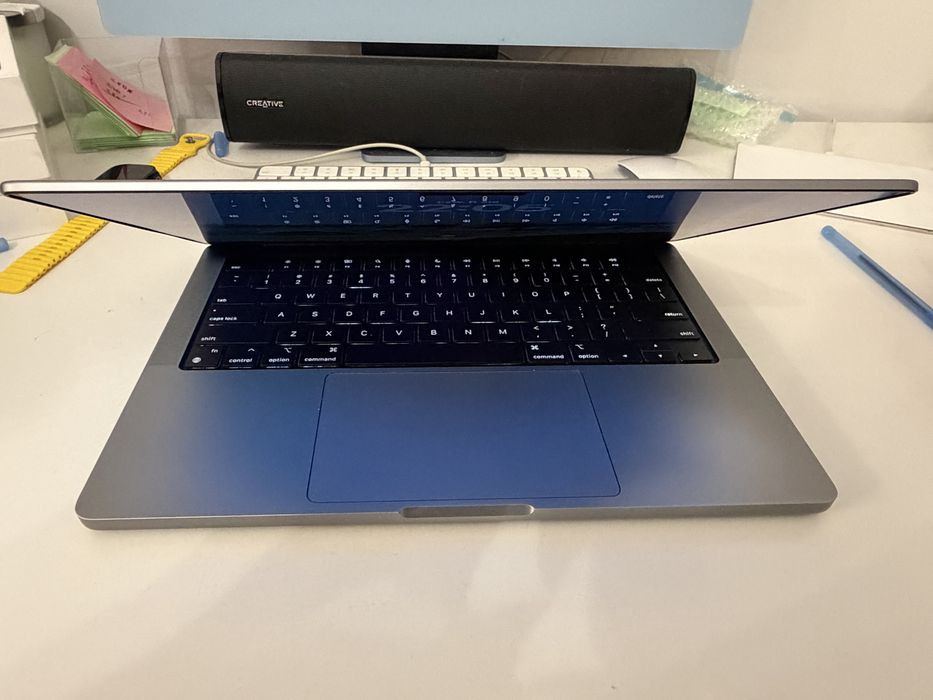 Bateria 100% Macbook Pro 14” M1 16/512gb Idealny