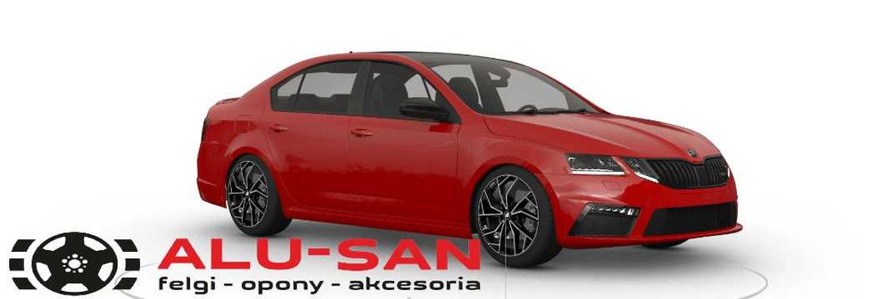 Nowe koła zimowe SKODA 18" 5x112 Octavia 225/40R18 - Sailun