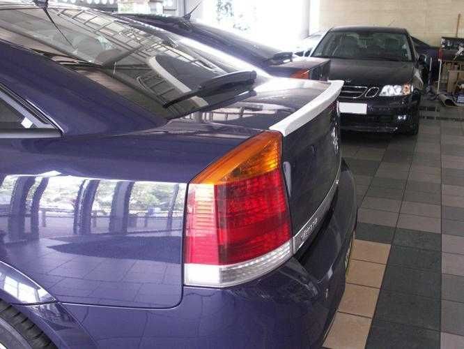 Юбка передняя Опель Вектра ц Накладка на передний бампер Opel Vectra C