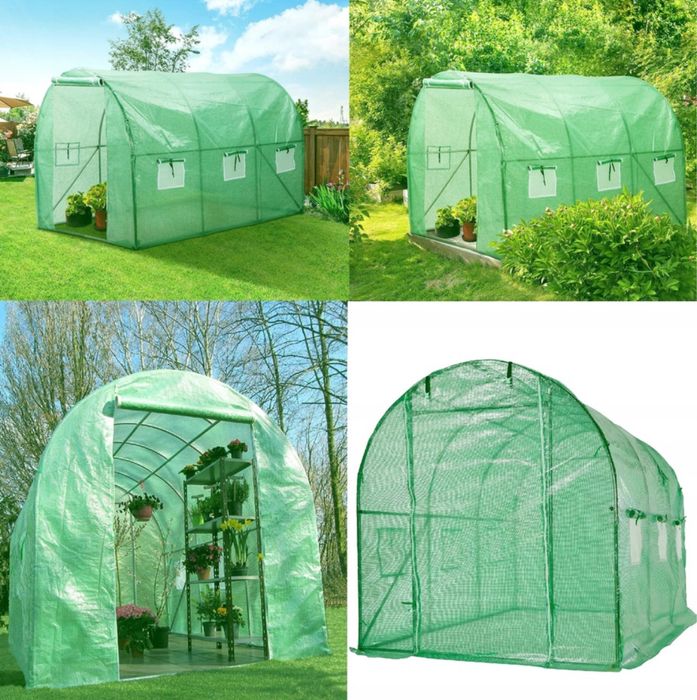 Folia Poszycie Tunel Foliowy Ogrodowy Szklarnia 300x200 3x2 Mocna