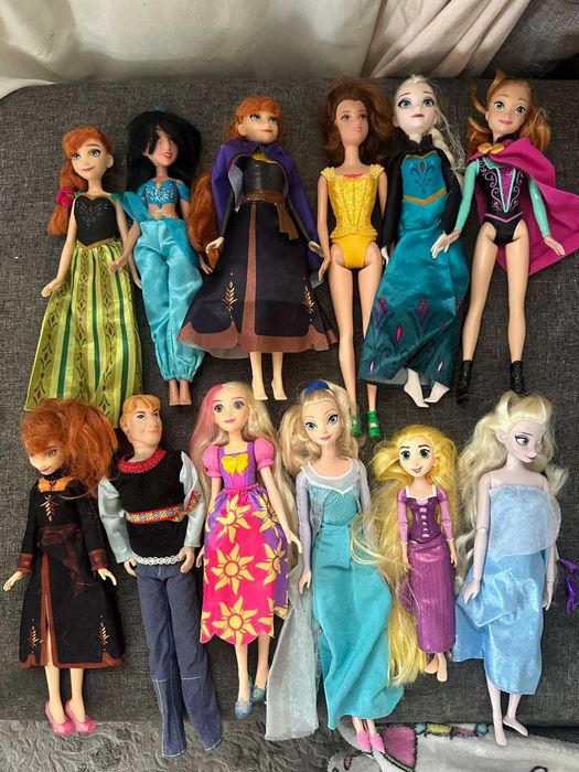 zestaw lalek ksiezniczki elsa lalki princes disney