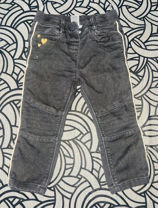 Гарні джинси на дівчинку на зріст 86, 92 см