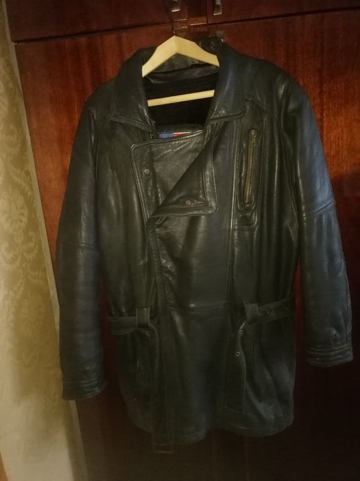 Куртки чоловічі шкіряна