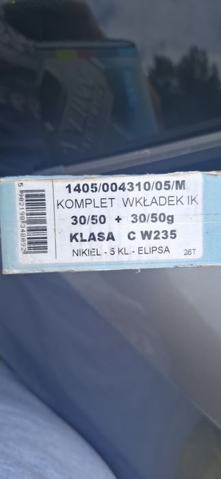 Wkładki do zamka 30/50