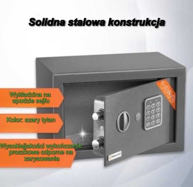 Sejf domowy elektroniczny, kasa pancerna