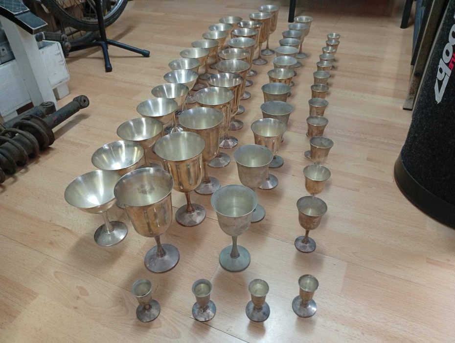 Prata - Conjunto de Copos