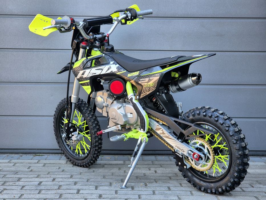Cross ASIX XB-27 125cc, Solidny, Koła 14/12! E.Rozruch ! NOWY !