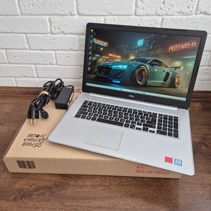 Ноутбук Dell Inspiron 5770 17.3" | Intel Core i7-8550U | 16 GB | SSD 256 + 2TB HDD | AMD 4GB
