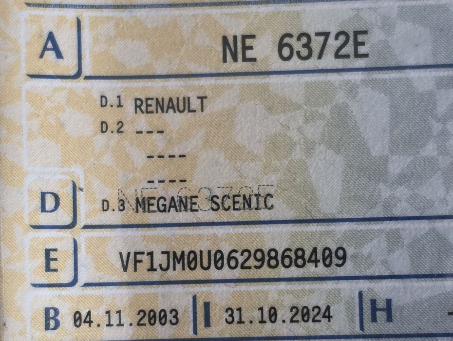 Renault scenic 2  , 2,0 benzyna stan bdb