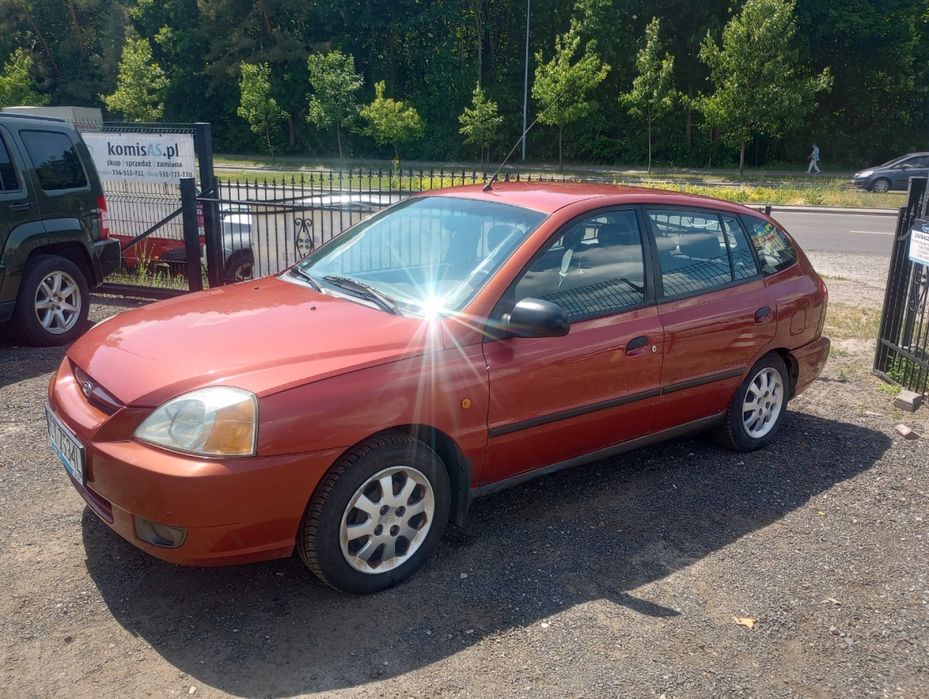 Kia Rio 1.3 + GAZ 82KM 2003r • sprawna klima • HAK • butla do 2034 • TORUŃ