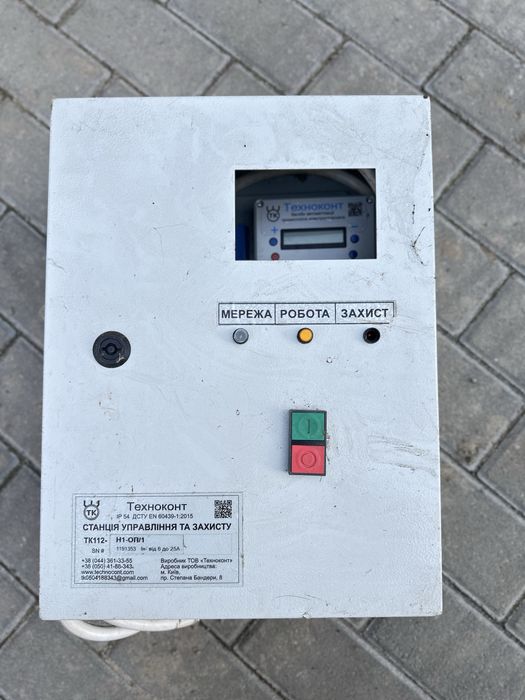 станція керування та захисту Техноконт TK112-H1-ОП/1