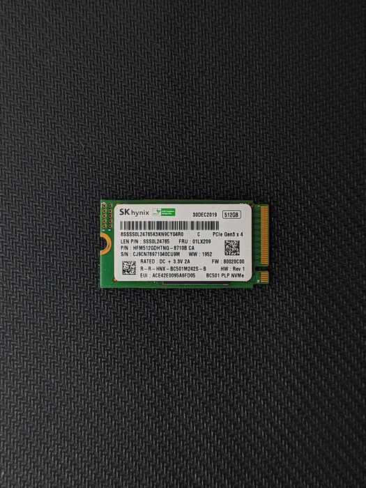 SSD M2 NVME SKhynix 512GB ССД Диск