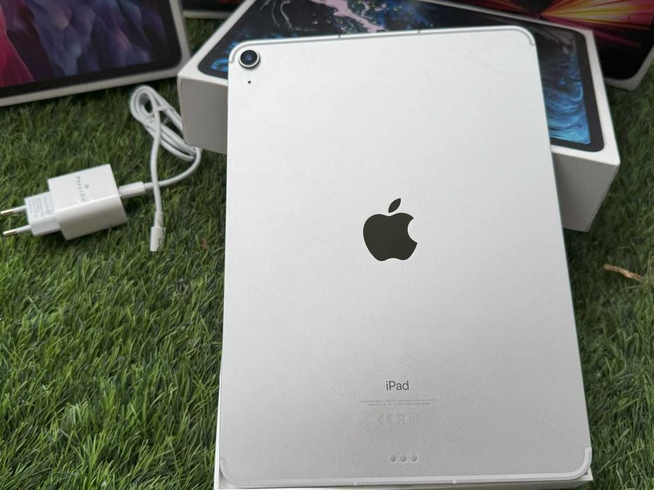 iPad Air 4 256GB WIFI Cellular SILVER WHITE Bat97% PENCIL GWARAN FV23%