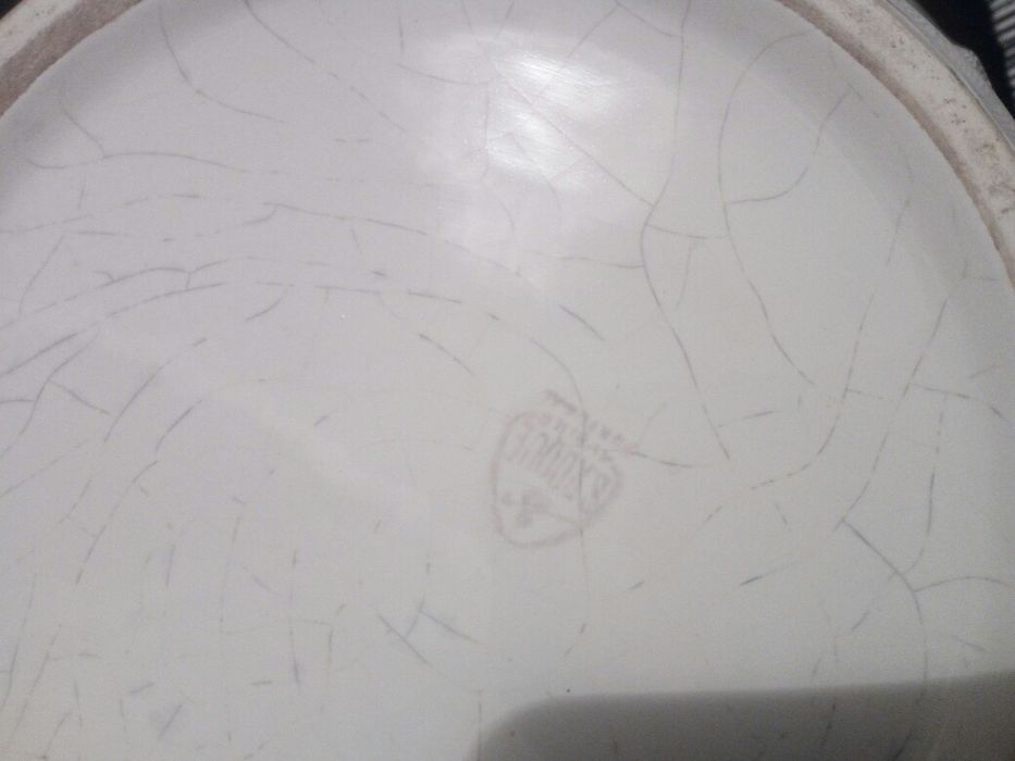 Fábrica de S.Roque Aveiro, Tigela branca, antiga, tamanho grande.
