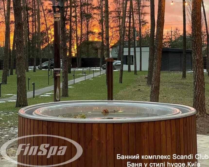 Купіль, чан на дровах Міраж з внутрішнім котлом