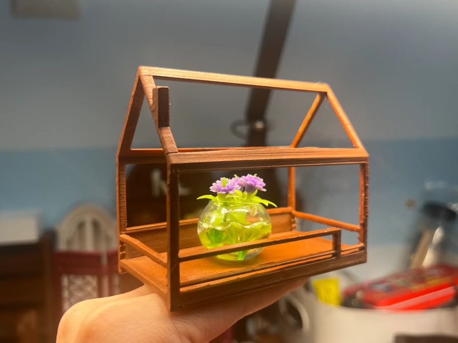 Mini Estufa de Mesa para Casas de Bonecas