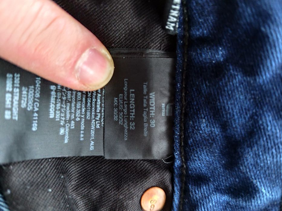 Sprzedam męskie spodnie firmy G-star Raw