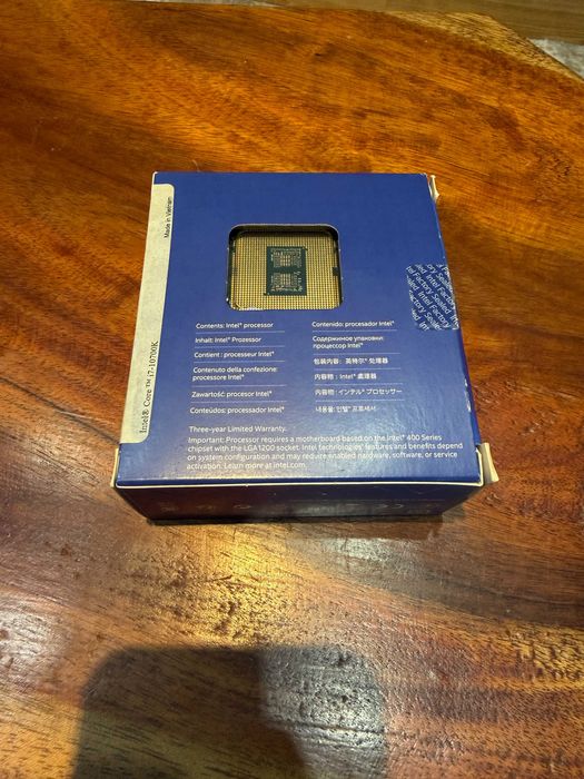 Processador Intel Core i7 10700K 8-Core (3.8GHz-5.1GHz) 16MB Skt1200