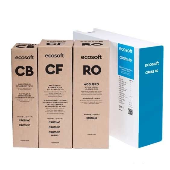 Компактний розумний фільтр зворотного осмосу CROSS60 (MO3400PECO)