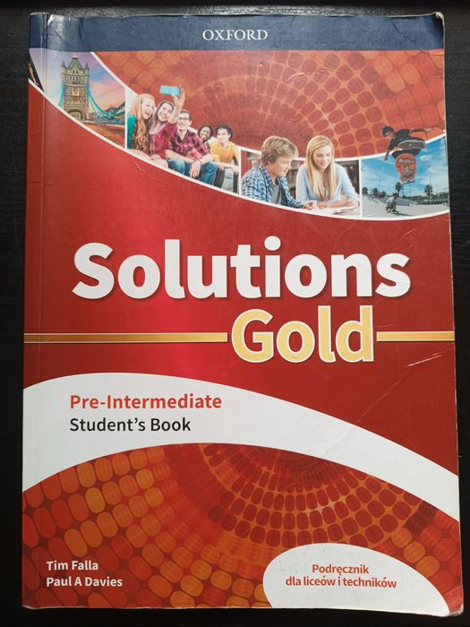 Solutions gold pre-intermediate- podrecznik