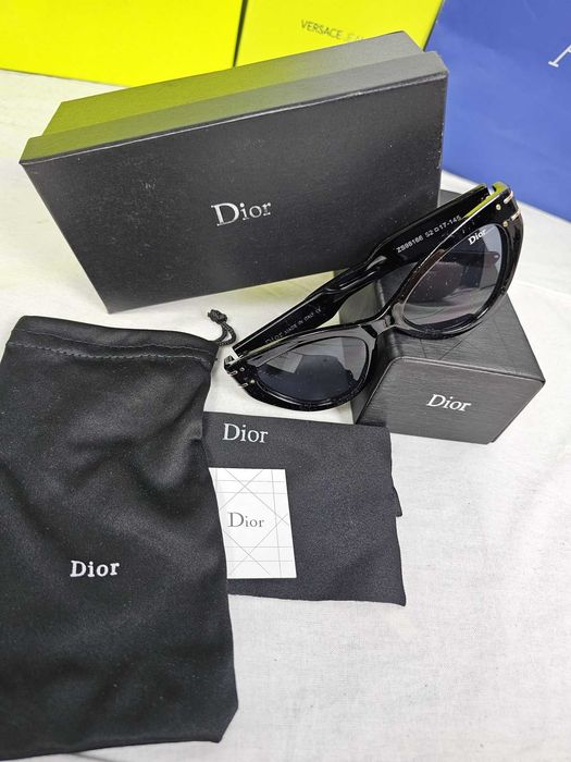 Okulary przeciwsłoneczne Zestaw Christian Dior pudełko nowość lato