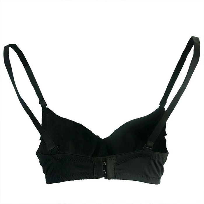 Czarny biustonosz z ćwiekami ,kolcami ,34/75. Bralet z kolcami, biustonosz w stylu gotyckim ,festiwalowy