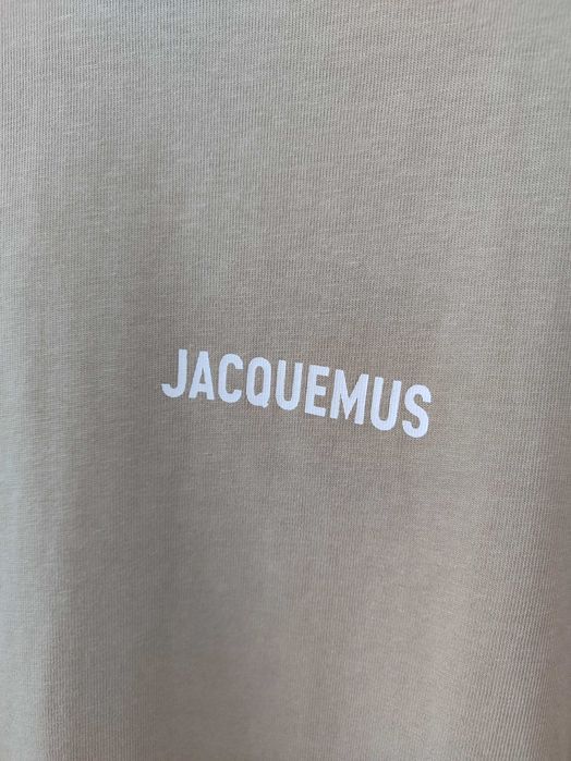 Лонгслів Jacquemus Le T-Shirt Manches Long Sleeve T-Shirt Khaki