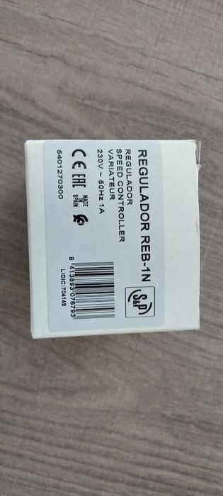 Regulador Velocidade Saliente REB-1N S&P (Exhaustor CDB)