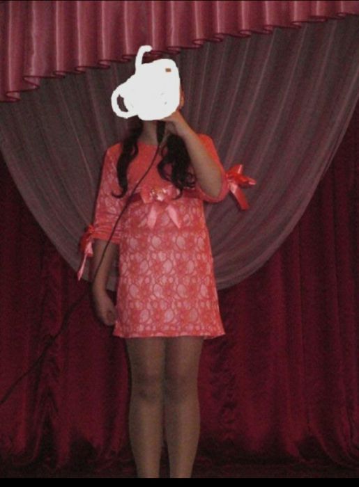 Плаття святкове рожеве