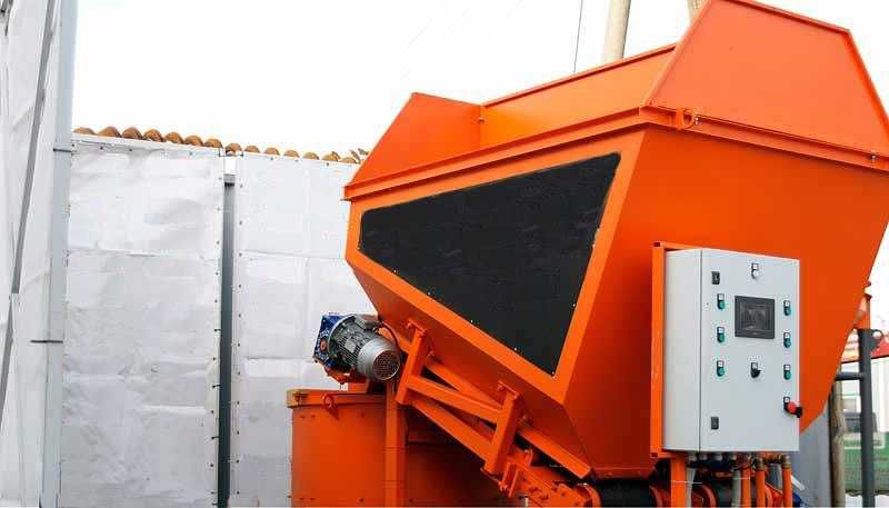 Компактный  бетонный завод 4Build COMPACT-8, РБУ, БСУ, завод для ЖБИ