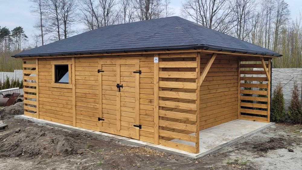 • • • • Domek narzędziowy • • • • BARTEK 6x3 m  producent DREWNOTRIK