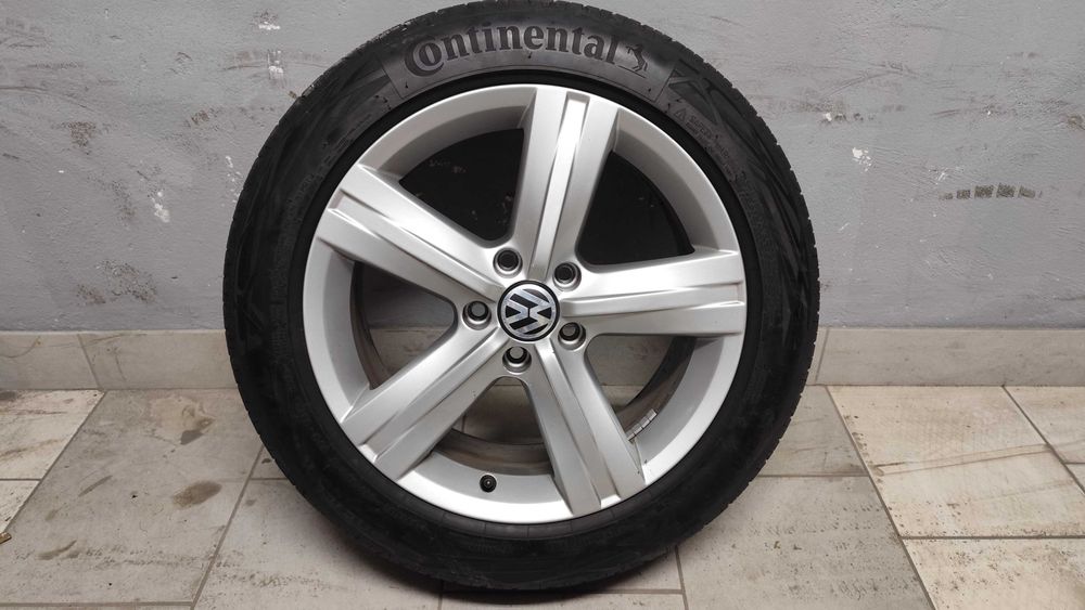 Alufelgi koła felgi 17" 5x112 Oryginał VW passat Golf ,Audi+opony lato