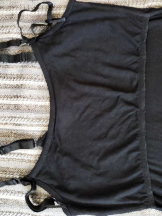 Майка для годування s asos чорна майка для годуючих гв