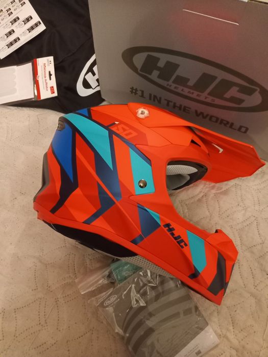 Шолом HJC кросовий ендуро мотокрос шлем кроссовый эндуро kovi geon KTM