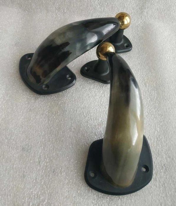 Ручки дверные в форме рога