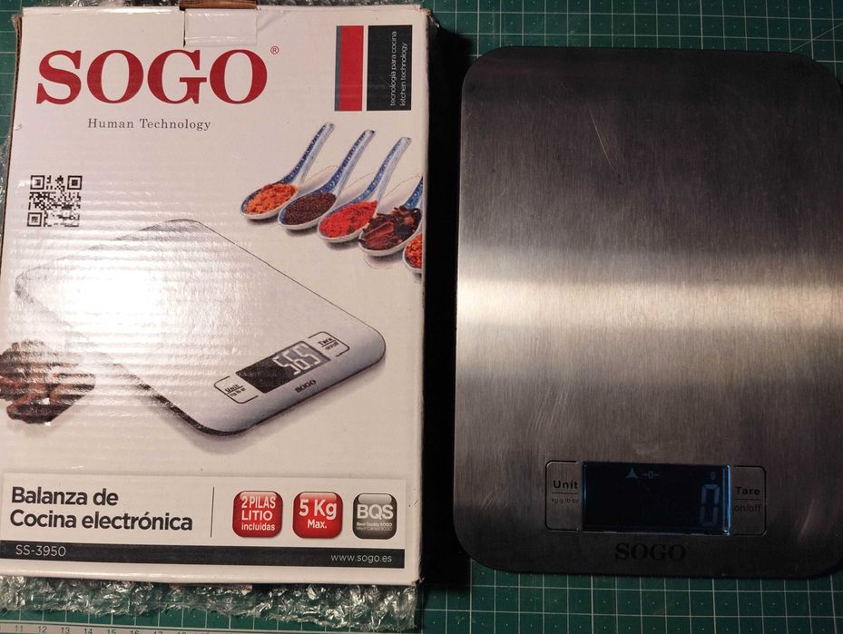 Balança de Cozinha Inox - Sogo
