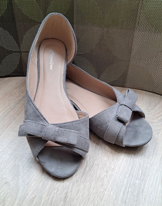 Balerinki meliski szare 38