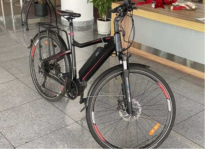 OKAZJA 2 rowery elektryczne EcoBike damka męski RM i RL trekking 28"